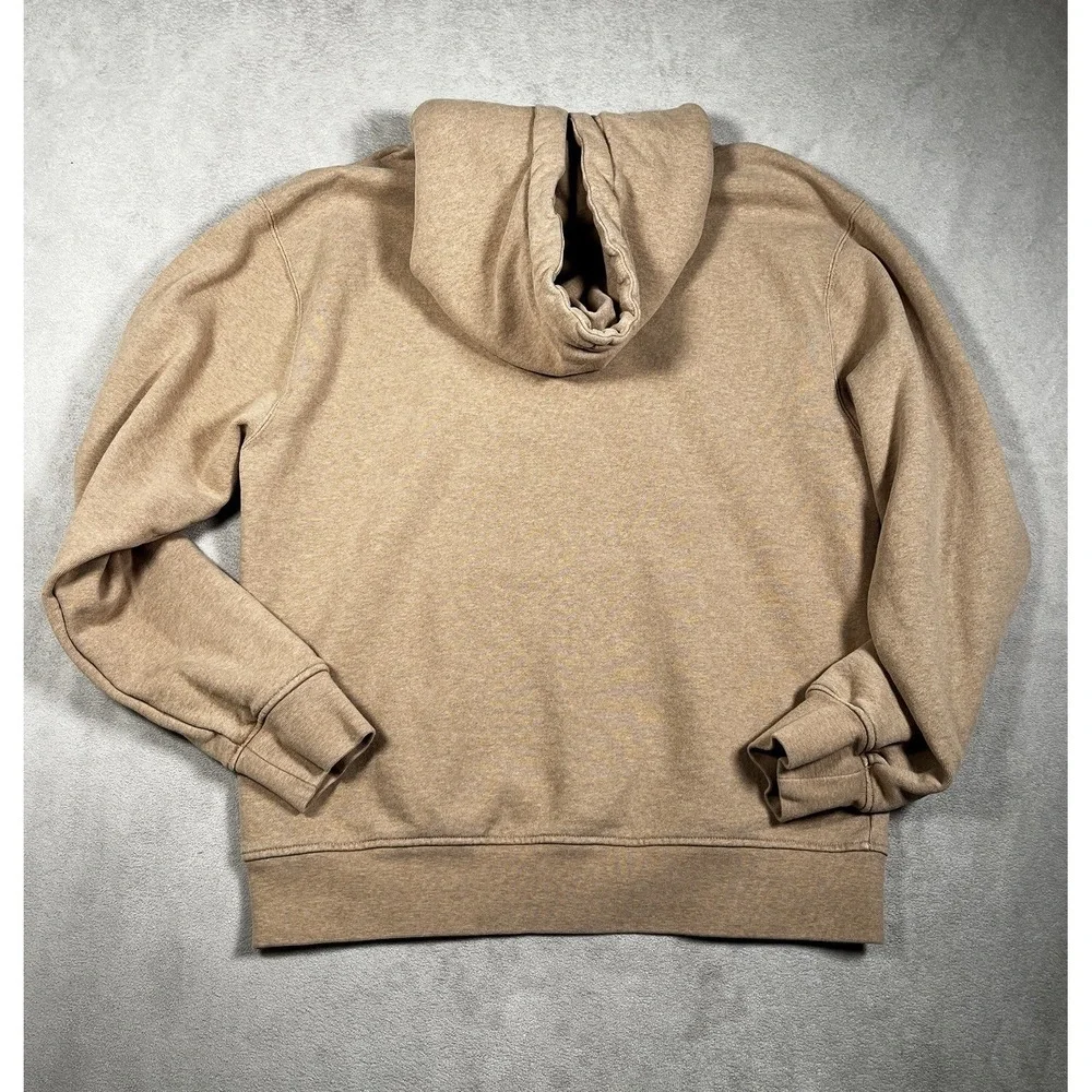 Jordan Flight Fleece Men's Small Pullover Hoodie Hemp-Heather DQ7338-201-EUC‎